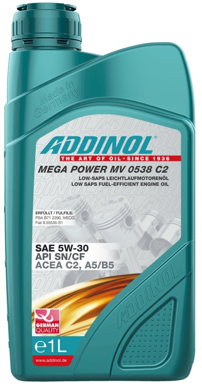 ADDINOL MEGA POWER MV 0538 C2