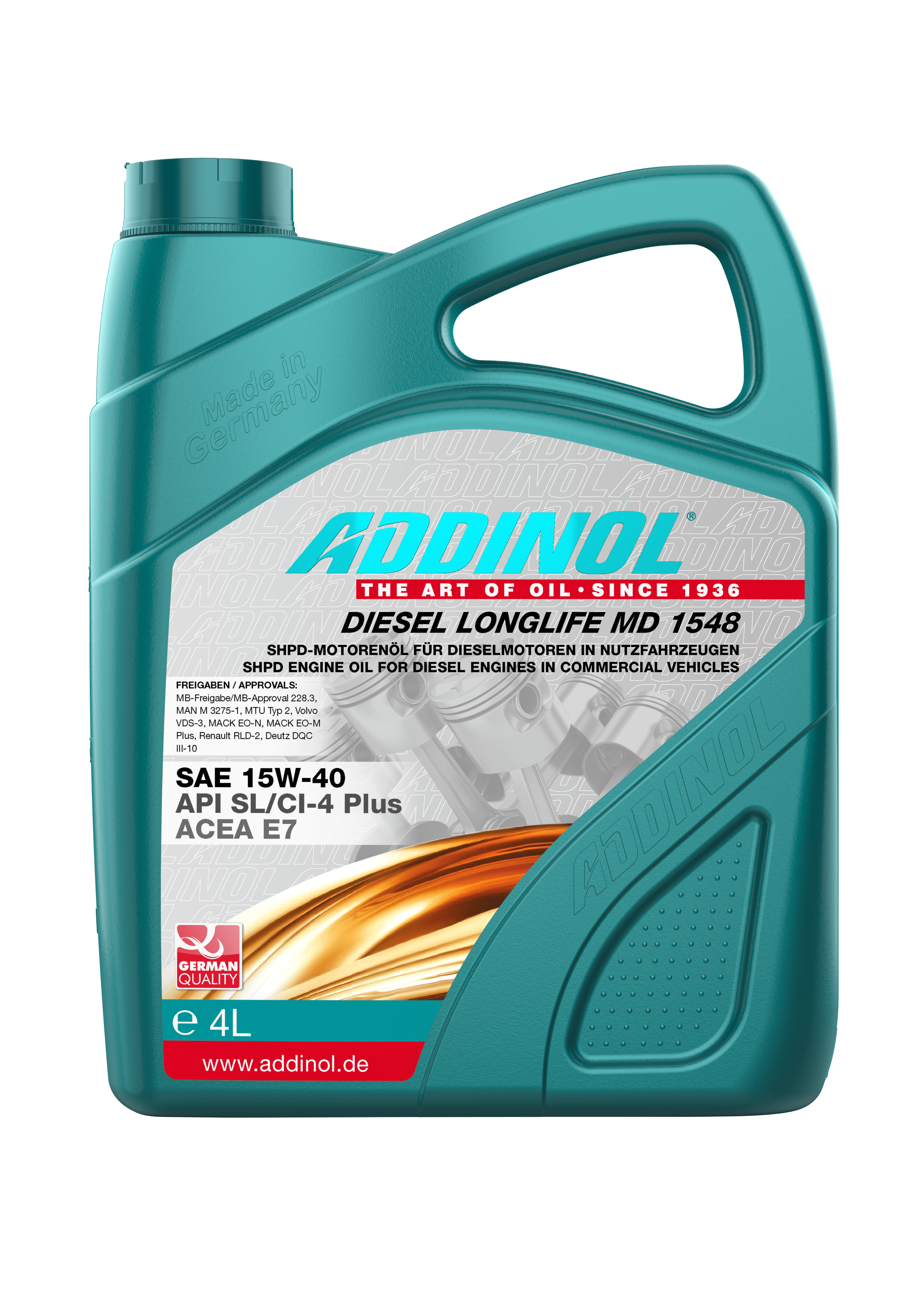 ADDINOL DIESEL LONGLIFE MD 1548