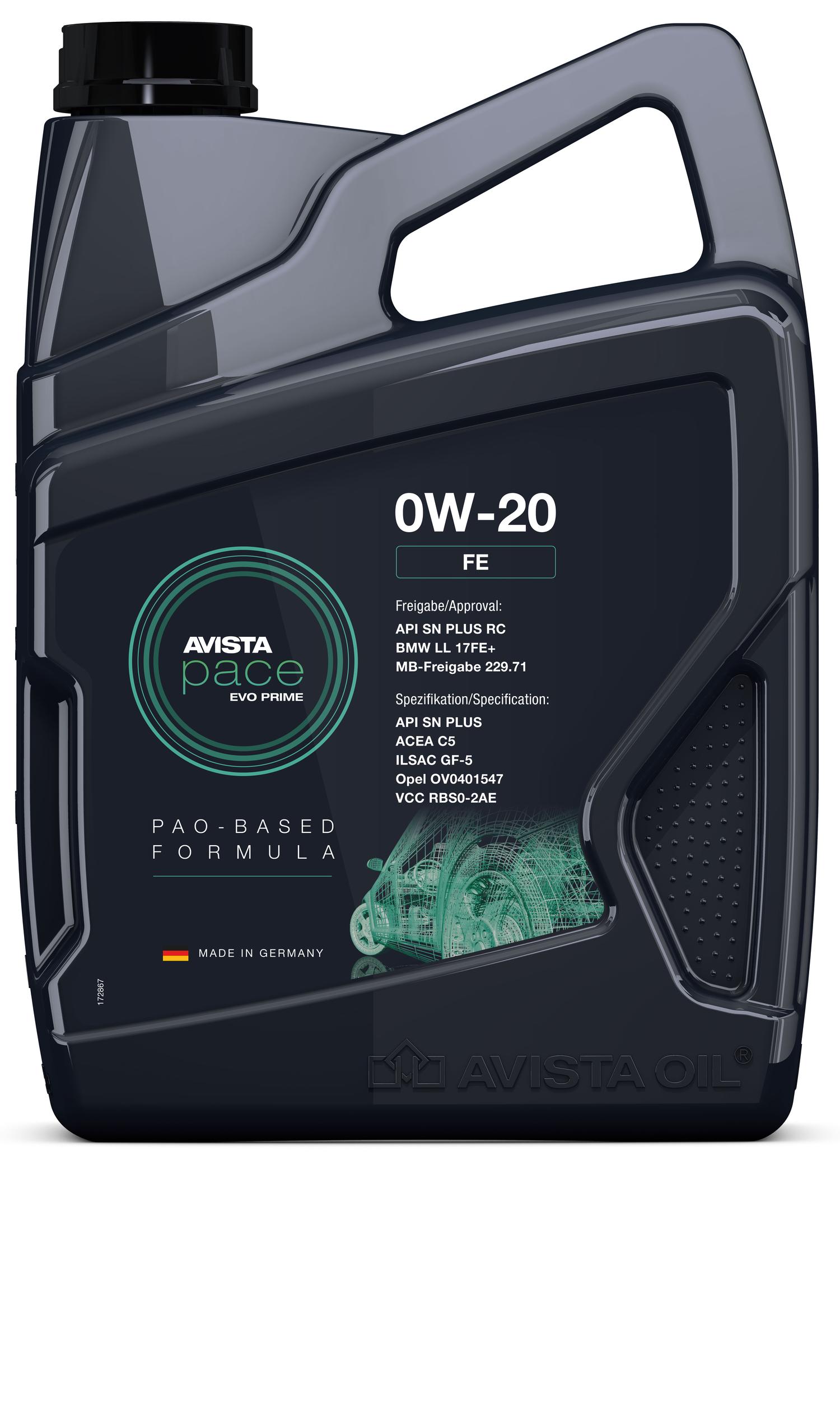 AVISTA PACE EVO PRIME FE SAE 0W-20