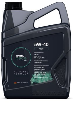 AVISTA PACE EVO GER SAE 5W-40