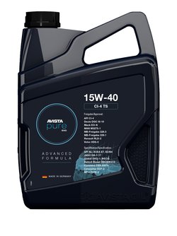AVISTA PURE EVO CI-4 TS SAE 15W-40