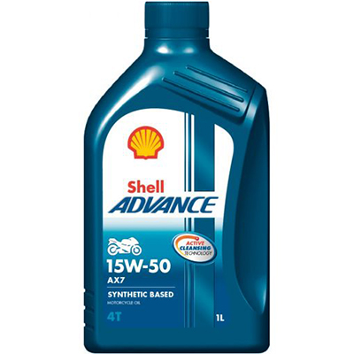 SHELL ADVANCE 4T AX7 15W-50